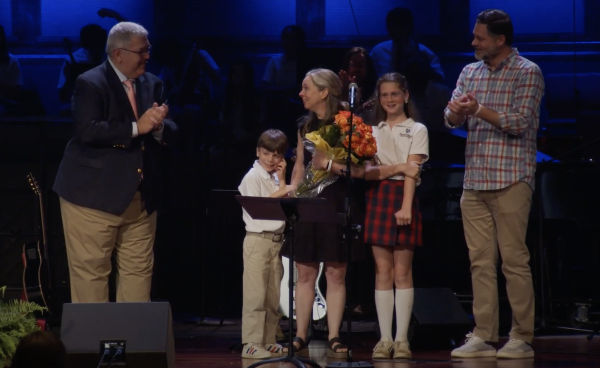 Harrington named Christian Teacher of the Year